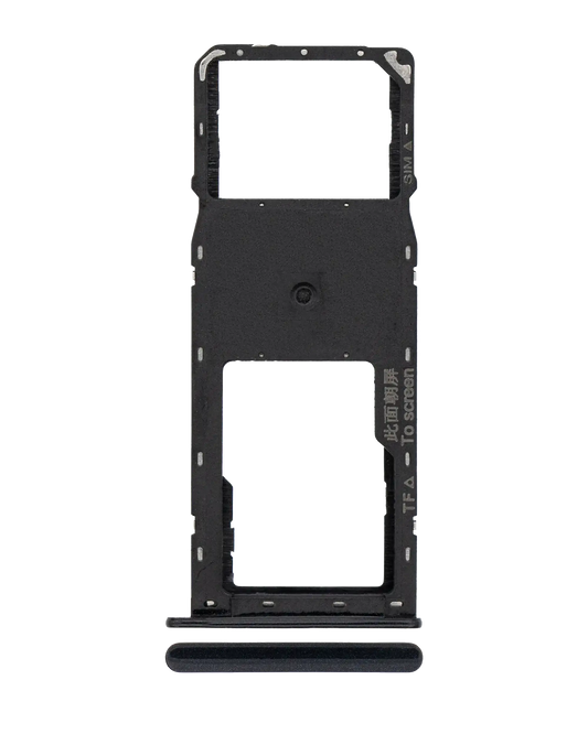 Single Sim Card Tray For Samsung Galaxy A10S (A107 / 2019) / A20S (A207 / 2019) (Black)