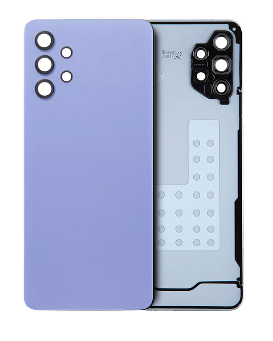Back Cover Glass With Camera Lens For Samsung Galaxy A32 5G (A326 / 2021) (Service Pack) (Awesome Violet)