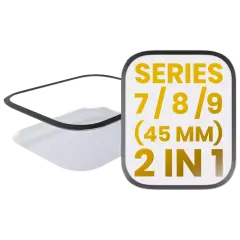 2 in 1 Front Cover Glass With OCA For Watch Series 7 / 8 / 9 (45MM)