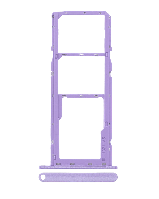 Dual Sim Card Tray For Samsung Galaxy A01 (A015 / 2020) (Purple)