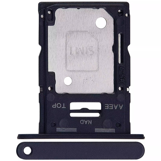 Dual Sim Card Tray For Samsung Galaxy A15 (A155 / 2023) (Brave Black)