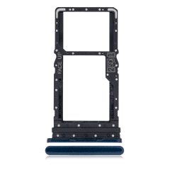 Dual Sim Card Tray For Motorola Moto G8 Power (XT2041-1 / XT2041-3 / 2020) (Capri Blue)