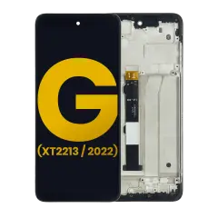 LCD Assembly With Frame For Motorola Moto G 5G (XT2213 / 2022) (Refurbished) (All Colors)