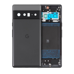 Back Housing For Google Pixel 6 Pro (Genuine OEM) (Stormy Black)