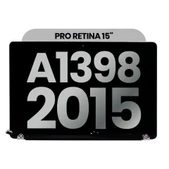 Complete LCD Display Assembly For MacBook Pro 15" A1398 (2015) (Used OEM Pull: Grade B)