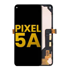 OLED Assembly With Frame For Google Pixel 5A 5G (Refurbished) (Black)