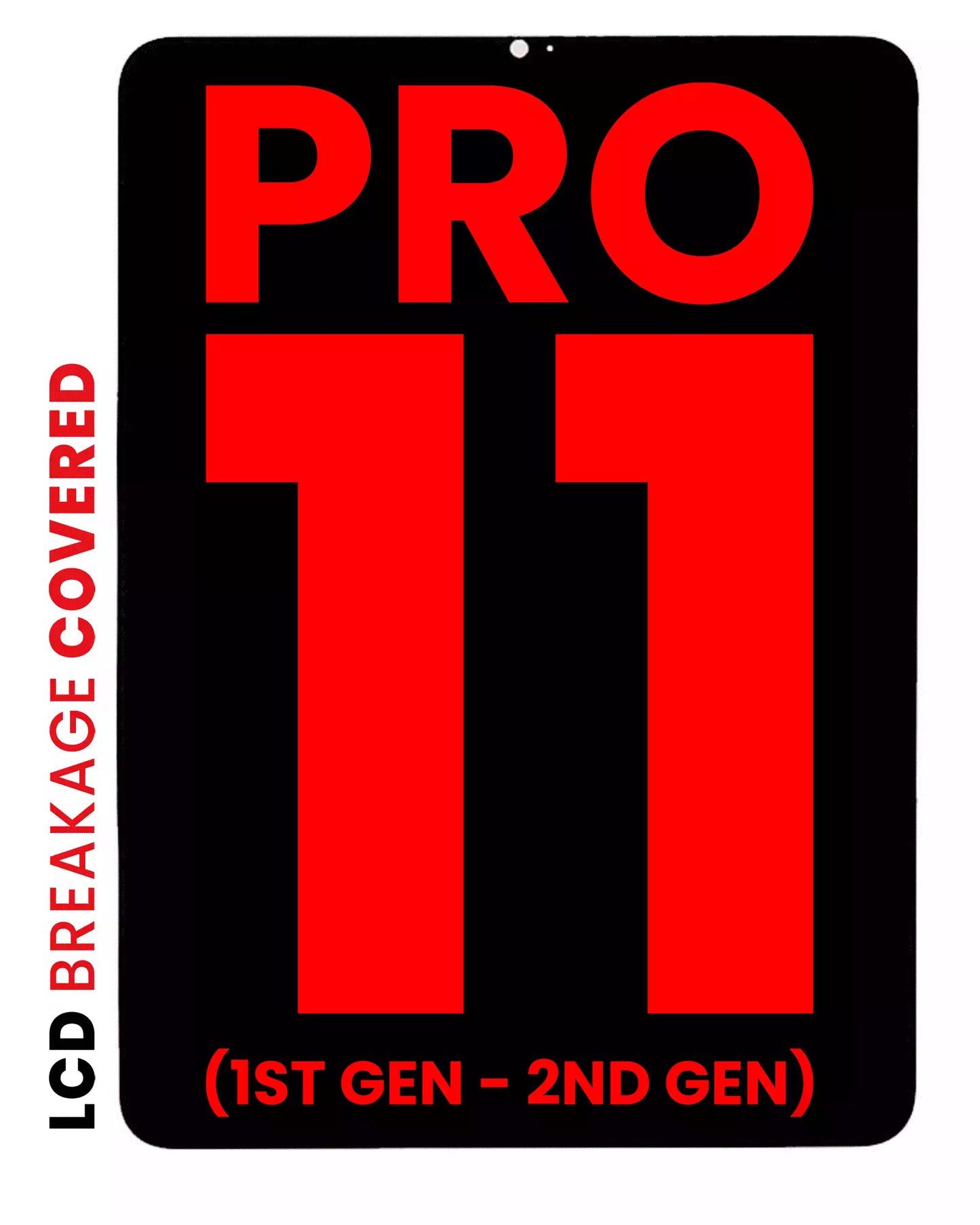 LCD Assembly With Digitizer For iPad Pro 11" 1st Gen (2018) / iPad Pro 11" 2nd Gen (2020) (Aftermarket Pro: XO7) (All Colors)