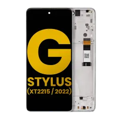 LCD Assembly With Frame For Motorola Moto G Stylus 5G (XT2215 / 2022) (Refurbished) (Seafoam Green)