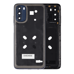 Mid-Frame Housing With Camera Lens For Motorola Moto G 5G (XT2213 / 2022) (Moonlight Gray)