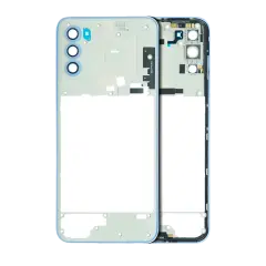 Mid-Frame Housing For Motorola Moto G71 5G (XT2169 / 2022) (Arctic Blue)