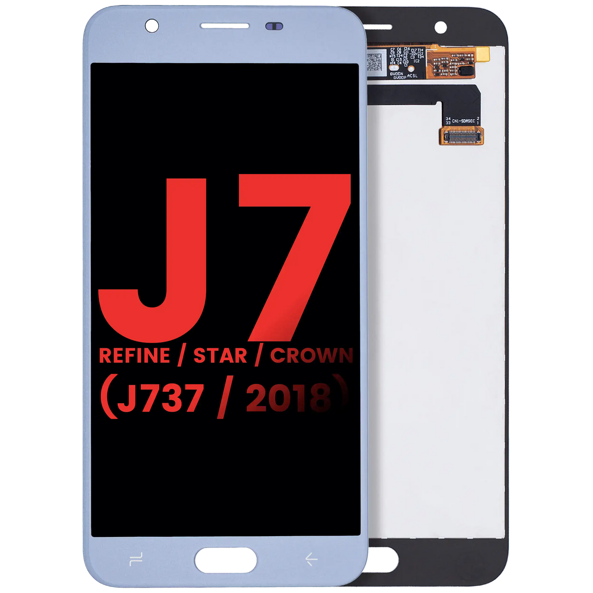 LCD Assembly Without Frame For Samsung Galaxy J7 Refine / Star / Crown (J737 / 2018) (Aftermarket Plus) (Blue)