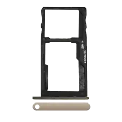 Sim Card Tray For Motorola Moto G5S (XT1793 / 2017) (Gold) (Dual Card Version)