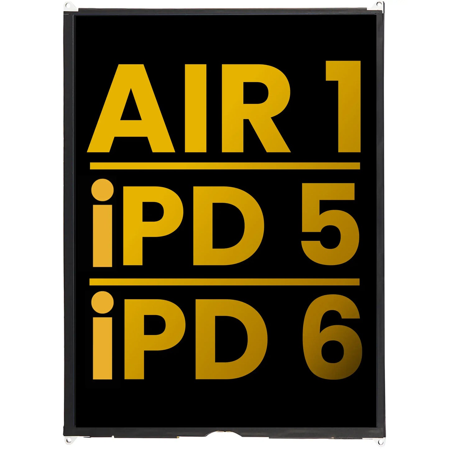 LCD For iPad Air 1 / iPad 5 (2017) / iPad 6 (2018) (Refurbished)
