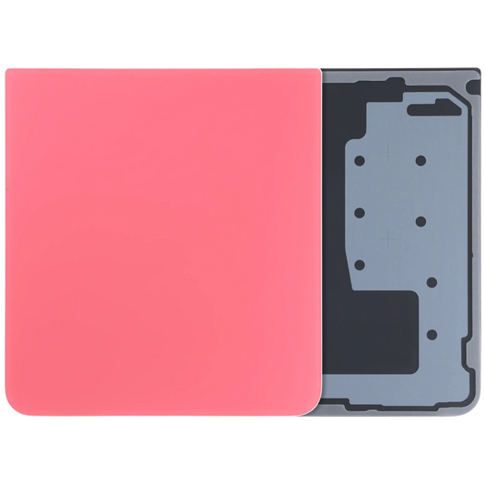 Bottom Back Cover For Samsung Galaxy Z Flip 7 5G (Service Pack) (Red)