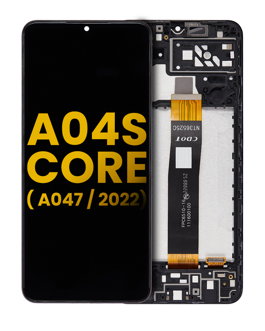 LCD Assembly With Frame For Samsung Galaxy A04S (A047 / 2022) (Refurbished) (All Colors)