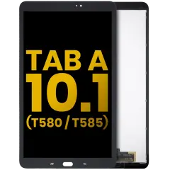 LCD Assembly Without Frame For Samsung Tab A (10.1" / 2016) (T580 / T585) (Refurbished) (Black)