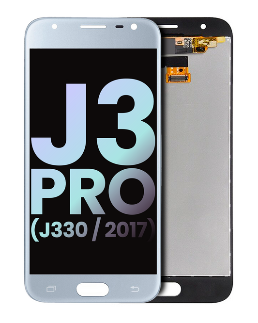 LCD Assembly Without Frame For Samsung Galaxy J3 Pro (J330 / 2017) (Service Pack) (Silver)