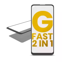 2 in 1 Front Glass With OCA Pre-Installed For Motorola Moto G Fast (XT2045-3 / 2020)