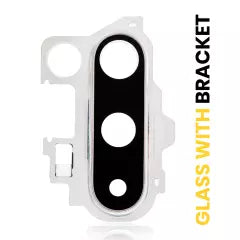 Back Camera Lens With Bracket For OnePlus 8 Pro (White)
