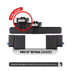 Battery (A1437) For MacBook Pro 13" A1425 (2012)