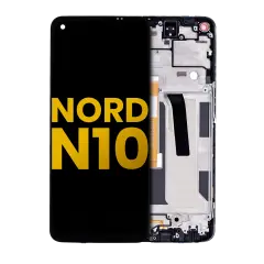 LCD Assembly With Frame For OnePlus Nord N10 5G (Refurbished) (Midnight Ice)