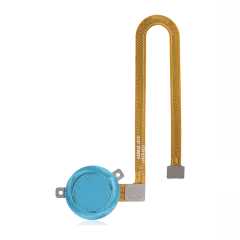 Fingerprint Reader With Flex Cable For Motorola Moto G8 Power Lite (XT2055 / 2020) (Arctic Blue)