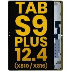 OLED Assembly Without Frame For Samsung Galaxy Tab S9 Plus 12.4" (X810 / X816 ) (2023) (Refurbished) (All Colors)