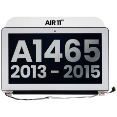 Complete LCD Display Assembly For MacBook Air 11" A1465 (2013-2015) (Used OEM Pull: Grade B)