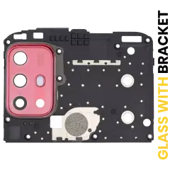 Back Camera Lens With Bracket For Motorola Moto G20 (XT2128 / 2021) (Flamingo Pink)