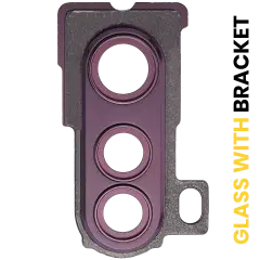 Back Camera Lens With Bracket For Motorola Edge Plus (XT2061 / 2020) (Smokey Sangria)