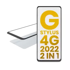 2 in 1 Front Glass With OCA Pre-Installed For Motorola Moto G Stylus 4G (XT2211 / 2022)