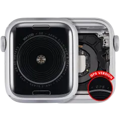 Housing Assembly Compatible For Watch Series SE 1st (40MM) (Used OEM Pull: Grade A) (GPS Version) (Aluminum / Silver)