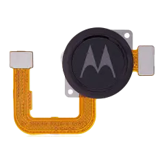 Fingerprint Reader With Flex Cable For Motorola Moto G Power / G8 Power (XT2041 / 2020) (Genuine OEM) (Smoke Black)