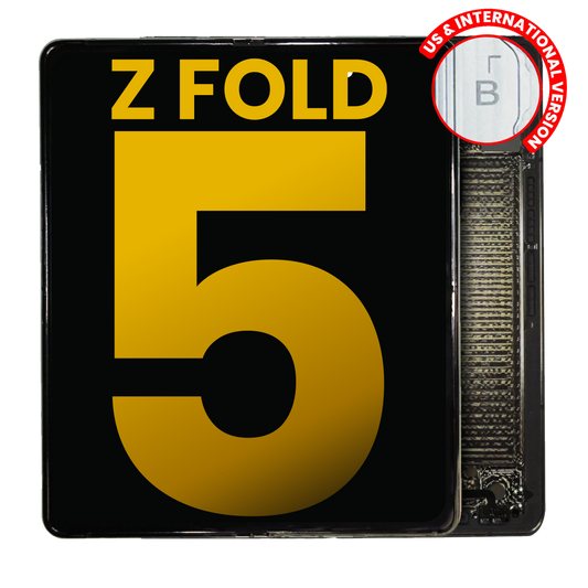 Inner OLED Assembly With Frame For Samsung Galaxy Z Fold 5 5G (US & International) (Refurbished) (Beige)