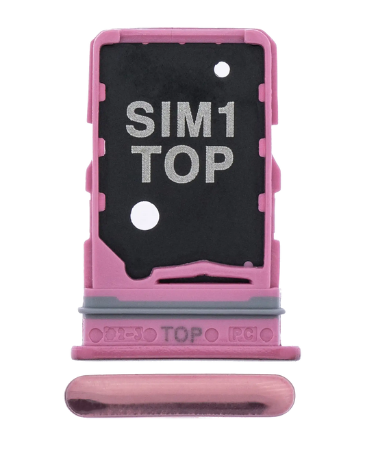 Dual Sim Card Tray For Samsung Galaxy A80 (A805 / 2019) (Pink)