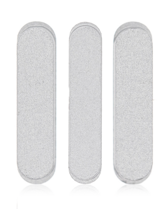 Hard Buttons Set (Power / Volume) For iPad Pro 12.9" 3rd Gen (2018) / iPad Pro 11" 1st Gen (2018) (Silver)