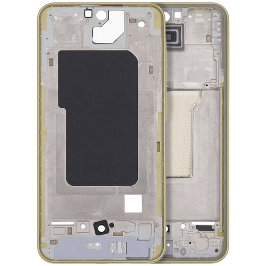 Mid-Frame Housing For Samsung Galaxy A35 (A356 / 2024) (Lemon)
