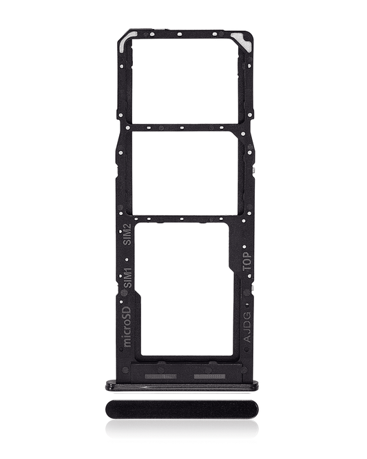 Dual Sim Card Tray For Samsung Galaxy A04S (A047 / 2022) (Black)