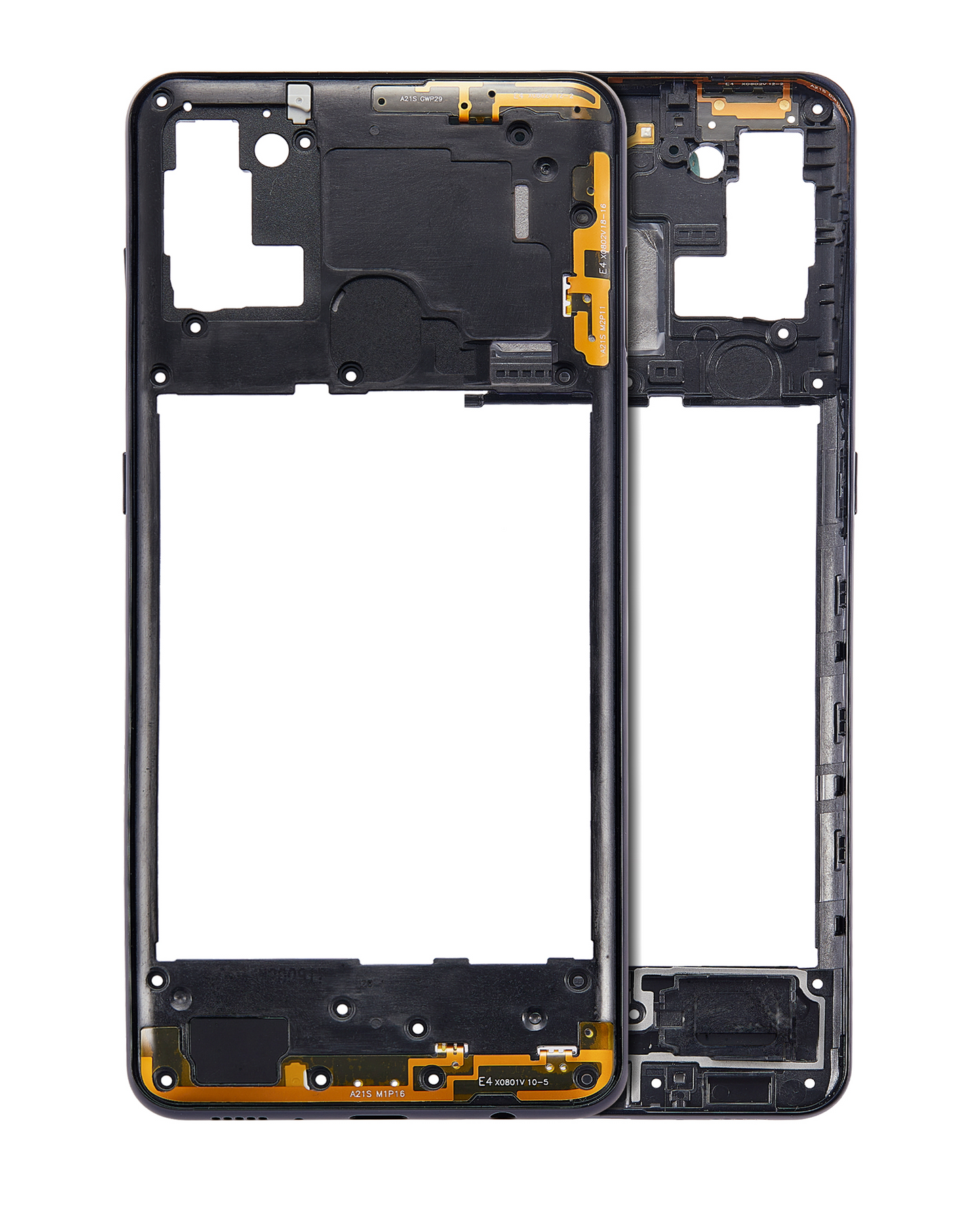 Mid-Frame Housing For Samsung Galaxy A21s (A217 / 2020) (Black)