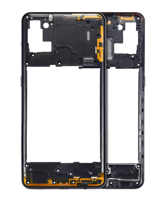Mid-Frame Housing For Samsung Galaxy A21s (A217 / 2020) (Black)