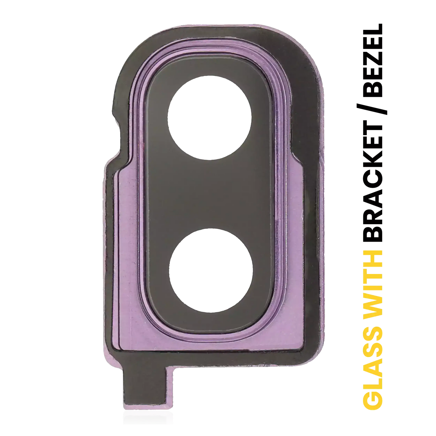 Back Camera Lens With Bracket / Bezel For Samsung Galaxy Z Flip 4G (F700) / Z Flip 5G (F707) (Mirror Purple）
