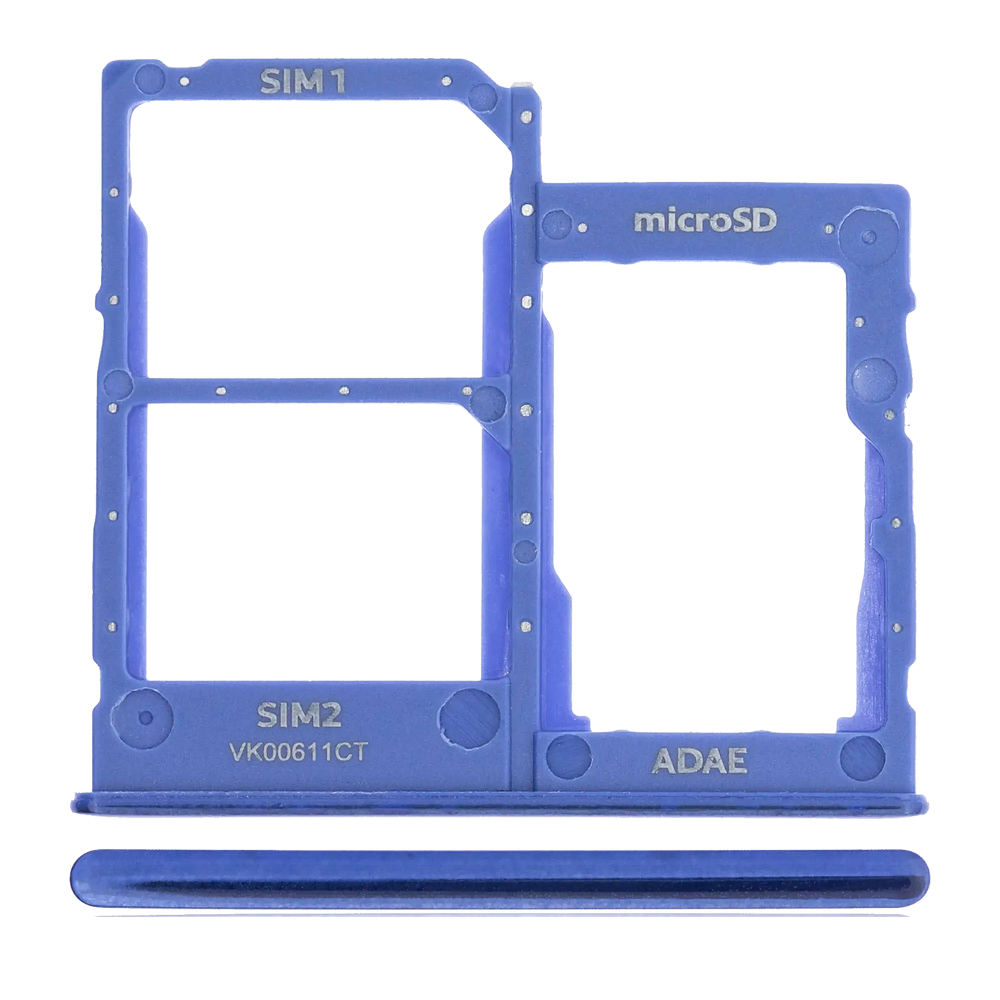 Dual Sim Card Tray For Samsung Galaxy A41 (A415 / 2020) (Prism Crush Blue)