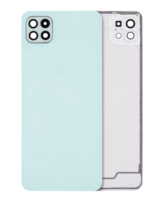 Back cover Glass With Camera Lens For Samsung Galaxy A22 5G (A226 / 2021) (Aftermarket Plus) (Mint)