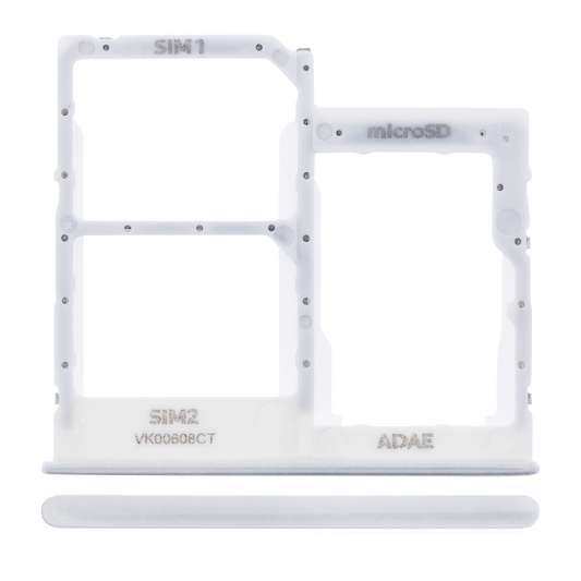 Dual Sim Card Tray For Samsung Galaxy A41 (A415 / 2020) (Prism Crush Silver)