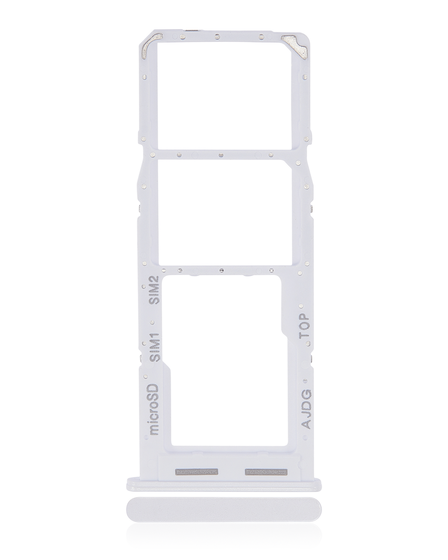 Dual Sim Card Tray For Samsung Galaxy A04S (A047 / 2022) (White)