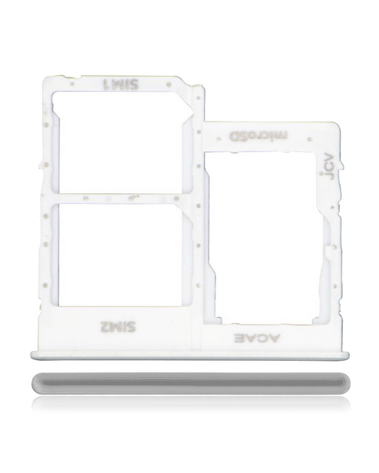 Dual Sim Card Tray For Samsung Galaxy A31 (A315 / 2020) (Prism Crush White)