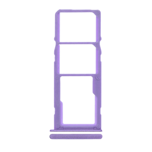 Dual Sim Card Tray For Samsung Galaxy A21 (A215 / 2020) (Purple)