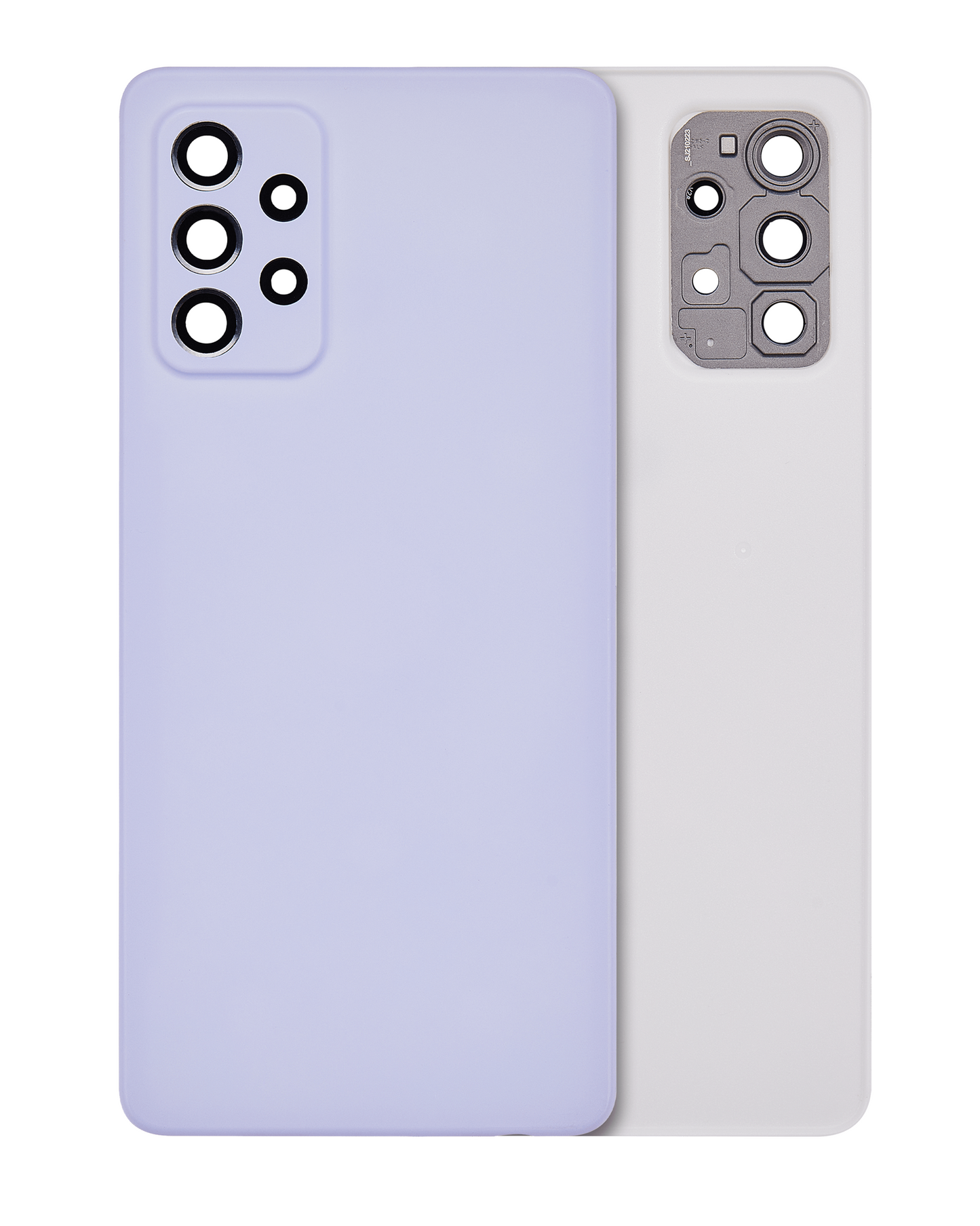 Back cover Glass For Samsung Galaxy A72 (A725 / 2021) (Aftermarket Plus) (Awesome Violet)
