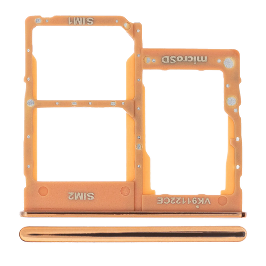 Dual Sim Card Tray For Samsung Galaxy A40 (A405 / 2019) (Coral)