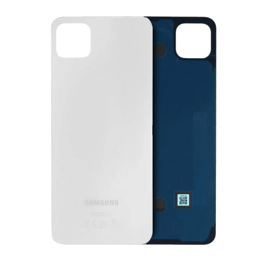 Back Cover Glass For Samsung Galaxy A22 5G (A226 / 2021) (Service Pack) (White)